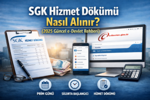 SGK Hizmet Dökümü Nasıl Alınır? (Güncel e-Devlet Rehberi)